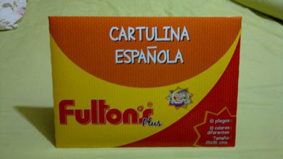 Cartulina española $1090